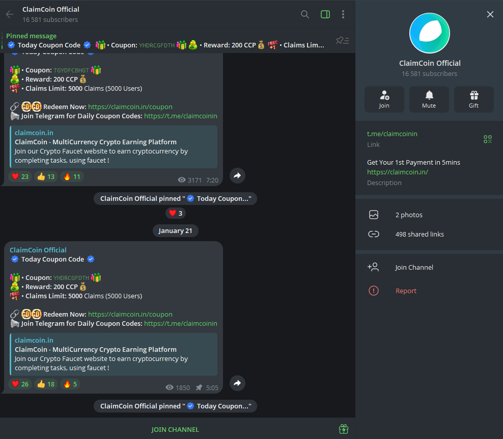 claimcoin claimcoin