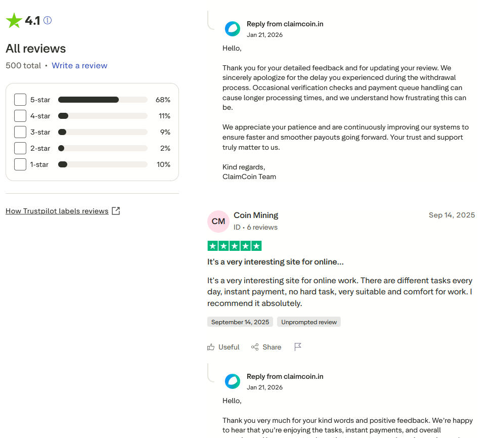 claimcoin in claimcoin in