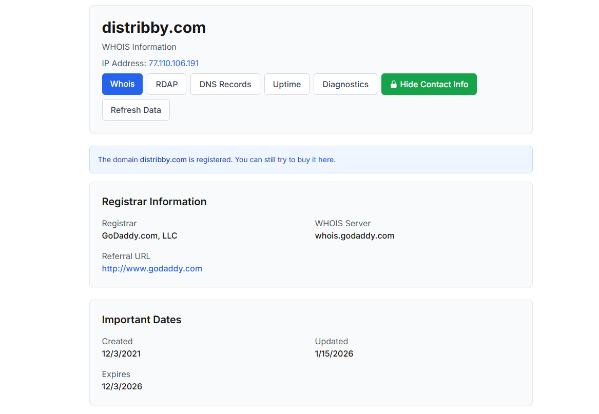 distribby com distribby com