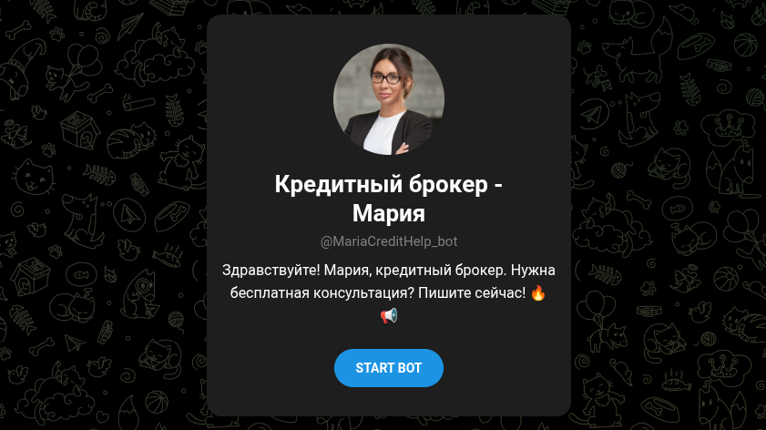 mariacredithelp bot mariacredithelp bot