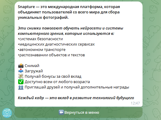 snapture заработок snapture заработок