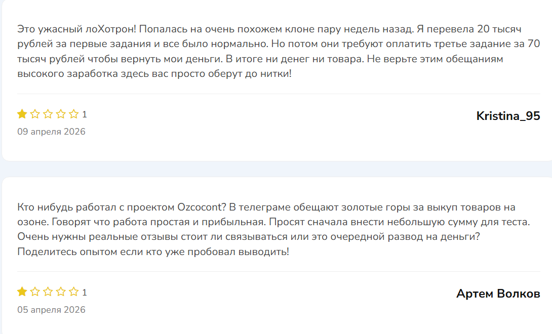 ozcocont отзывы ozcocont отзывы