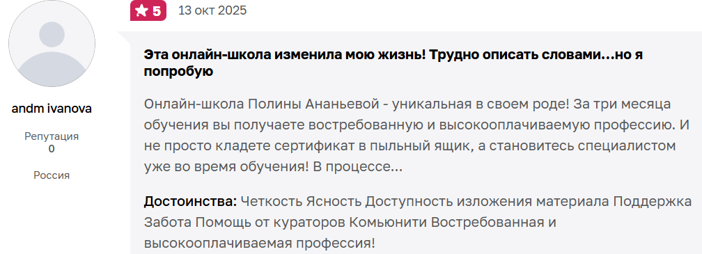 Полина Ананьева отзывы Полина Ананьева отзывы