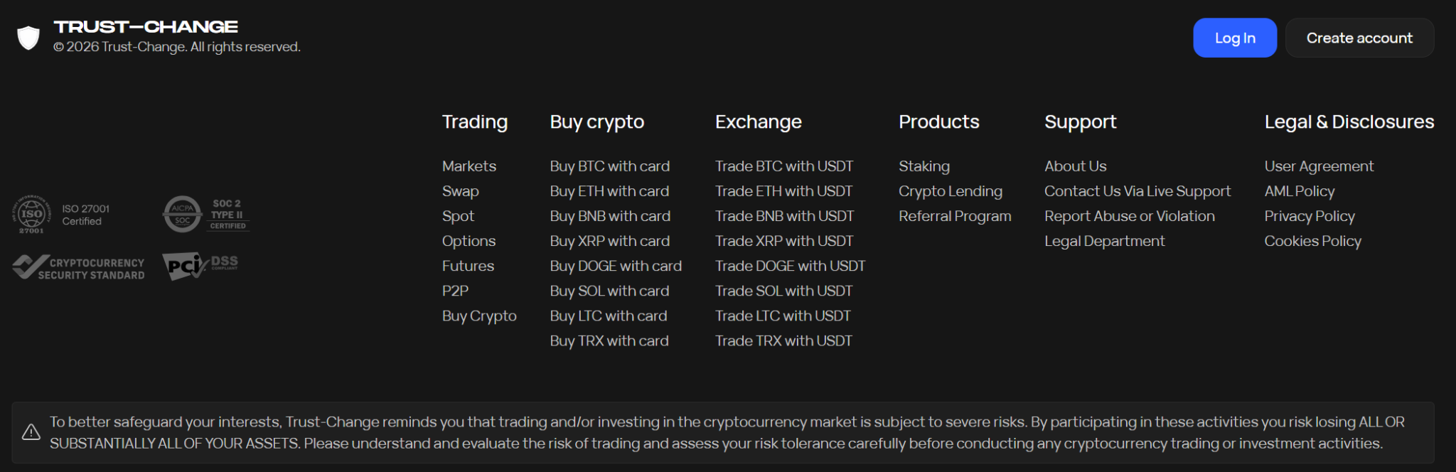 trust change io trust change io