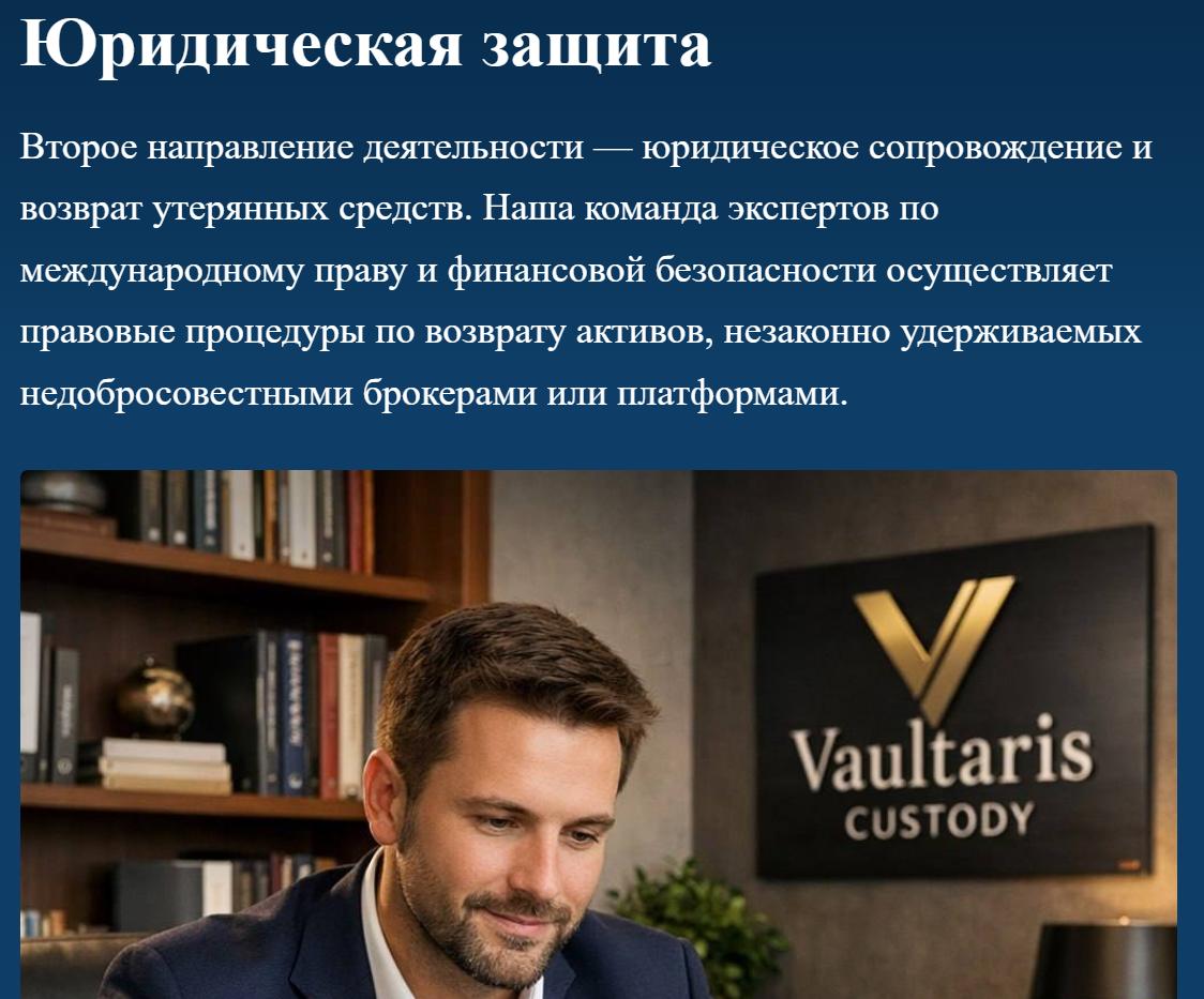 vaultariscustody vaultariscustody