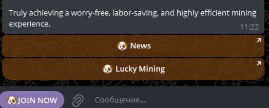 lucky mining telegram lucky mining telegram