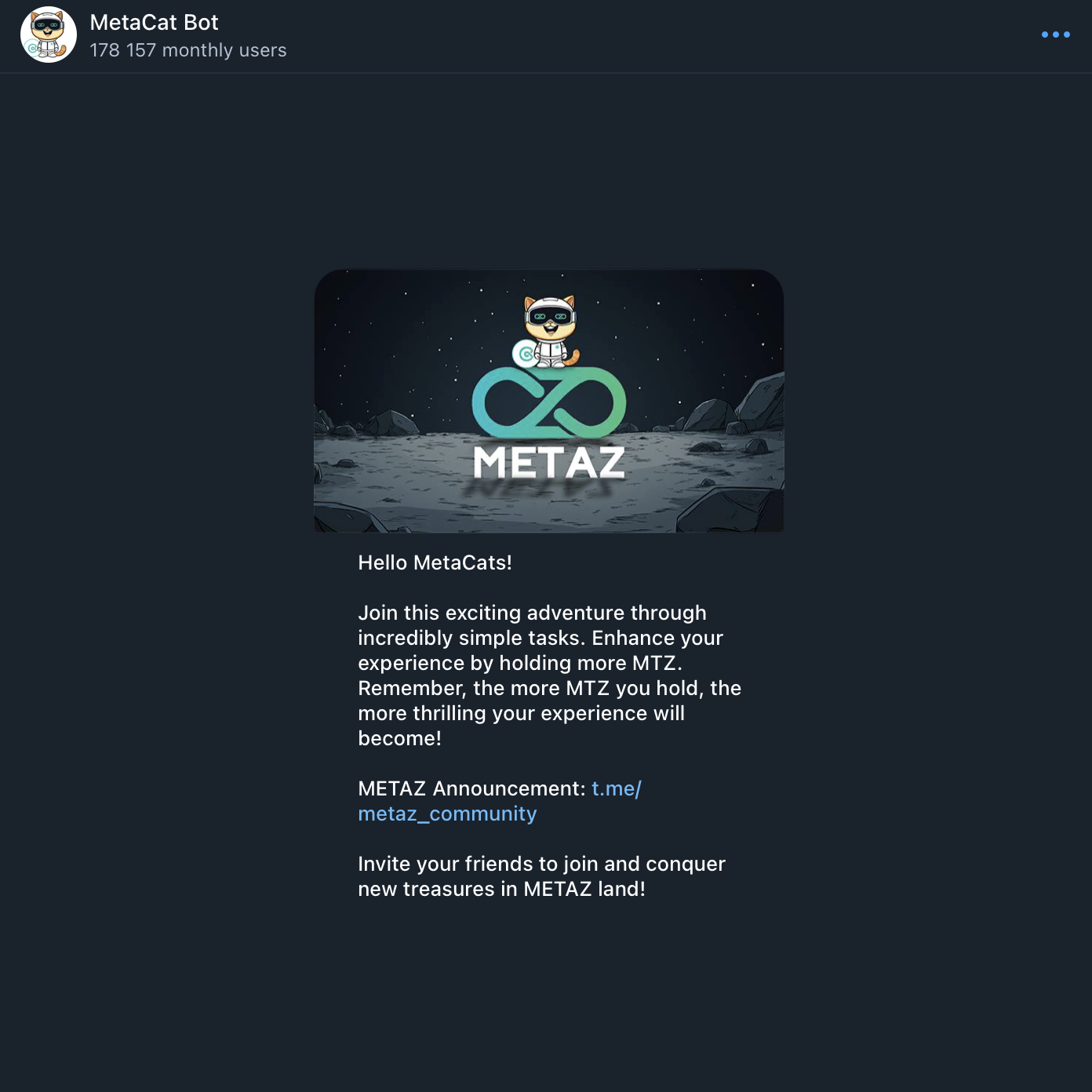 MetaCat Bot MetaCat Bot