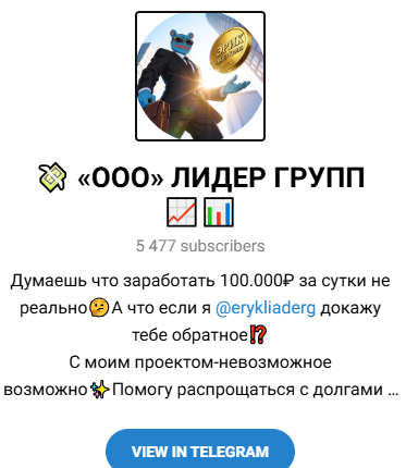 ООО «Лидер Групп» ООО «Лидер Групп»
