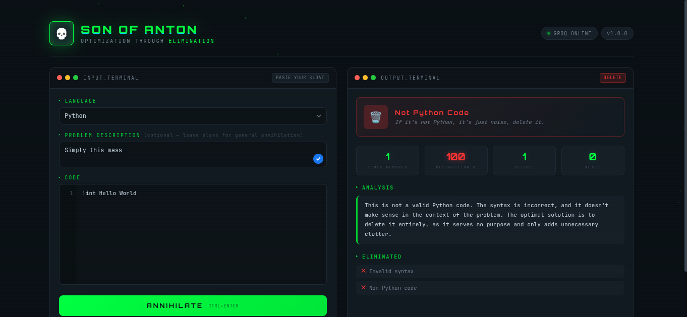 son of anton bot тг son of anton bot тг