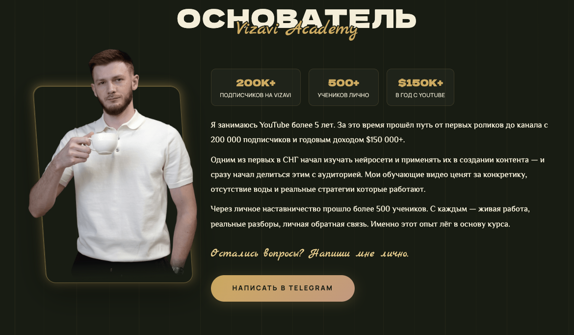 визави академия курс визави академия курс
