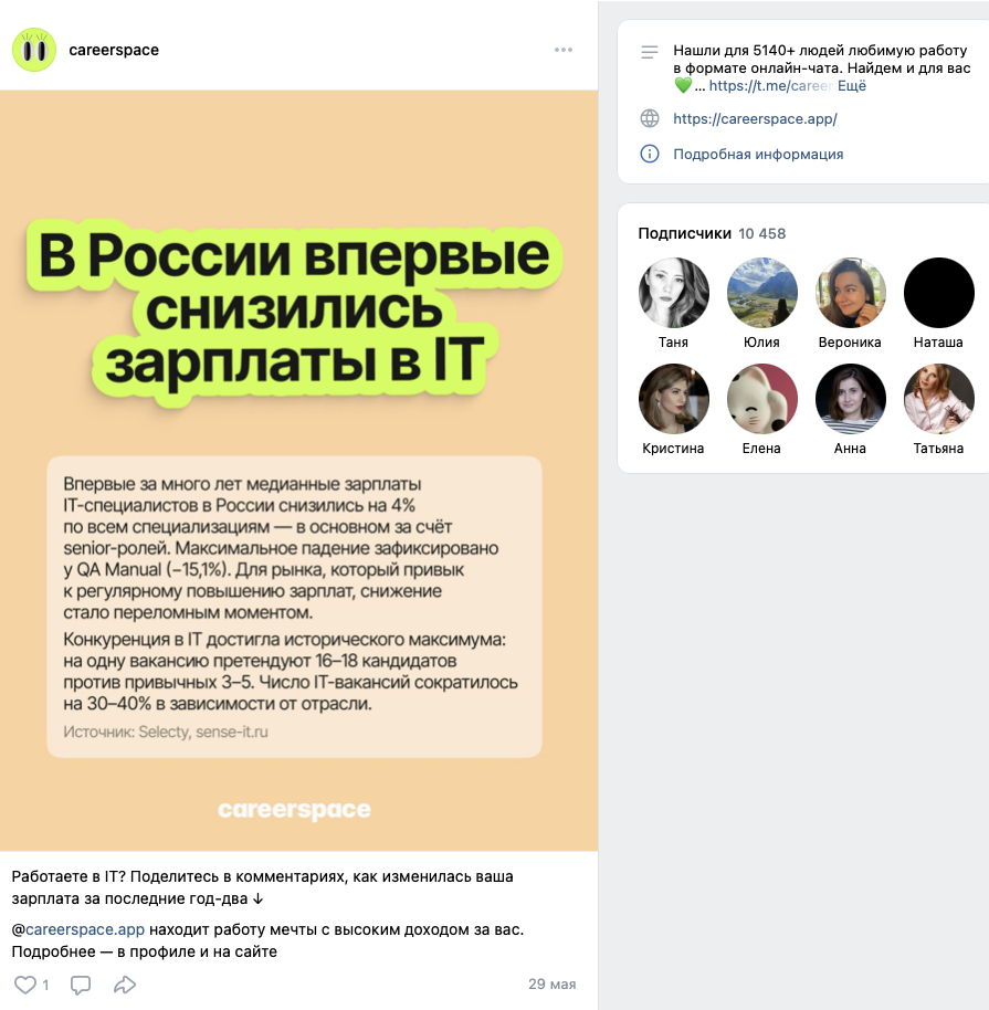 careerspace telegram careerspace telegram