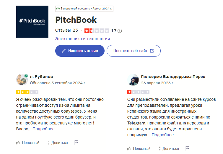 питчбук питчбук