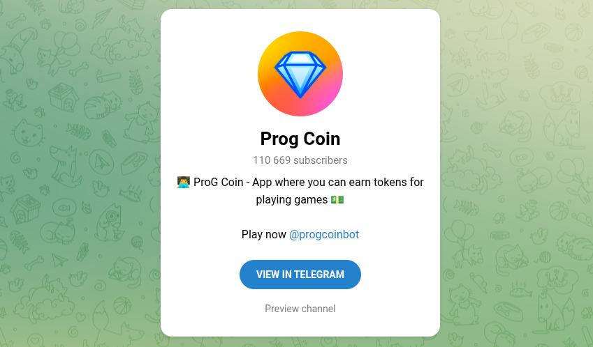 prog coin prog coin