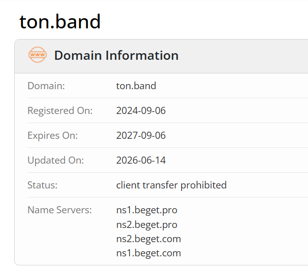 TON BAND TON BAND