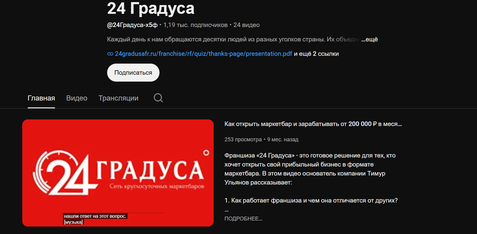 франшиза по алкомаркет 24 Градуса франшиза по алкомаркет 24 Градуса