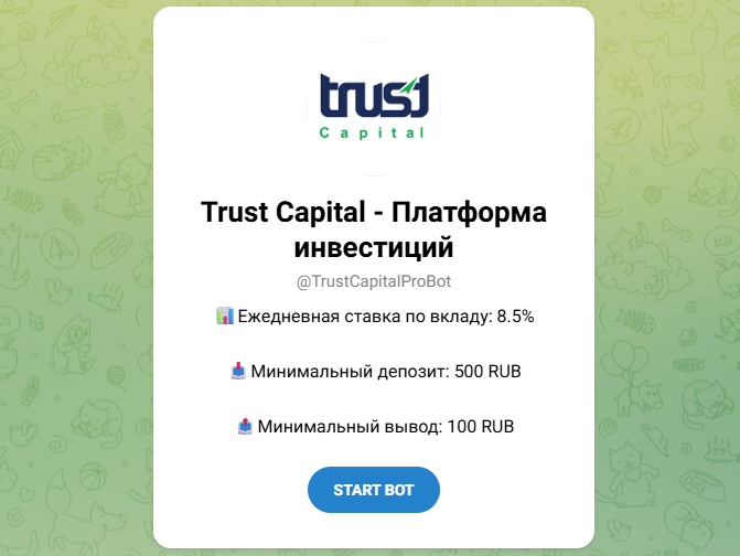 trustcapitalprobot отзывы бота trustcapitalprobot отзывы бота