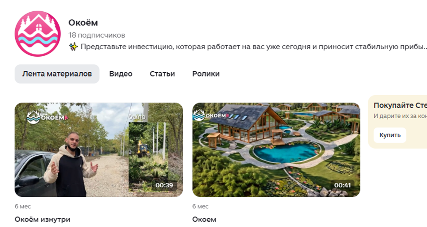 окоем инвестиции окоем инвестиции